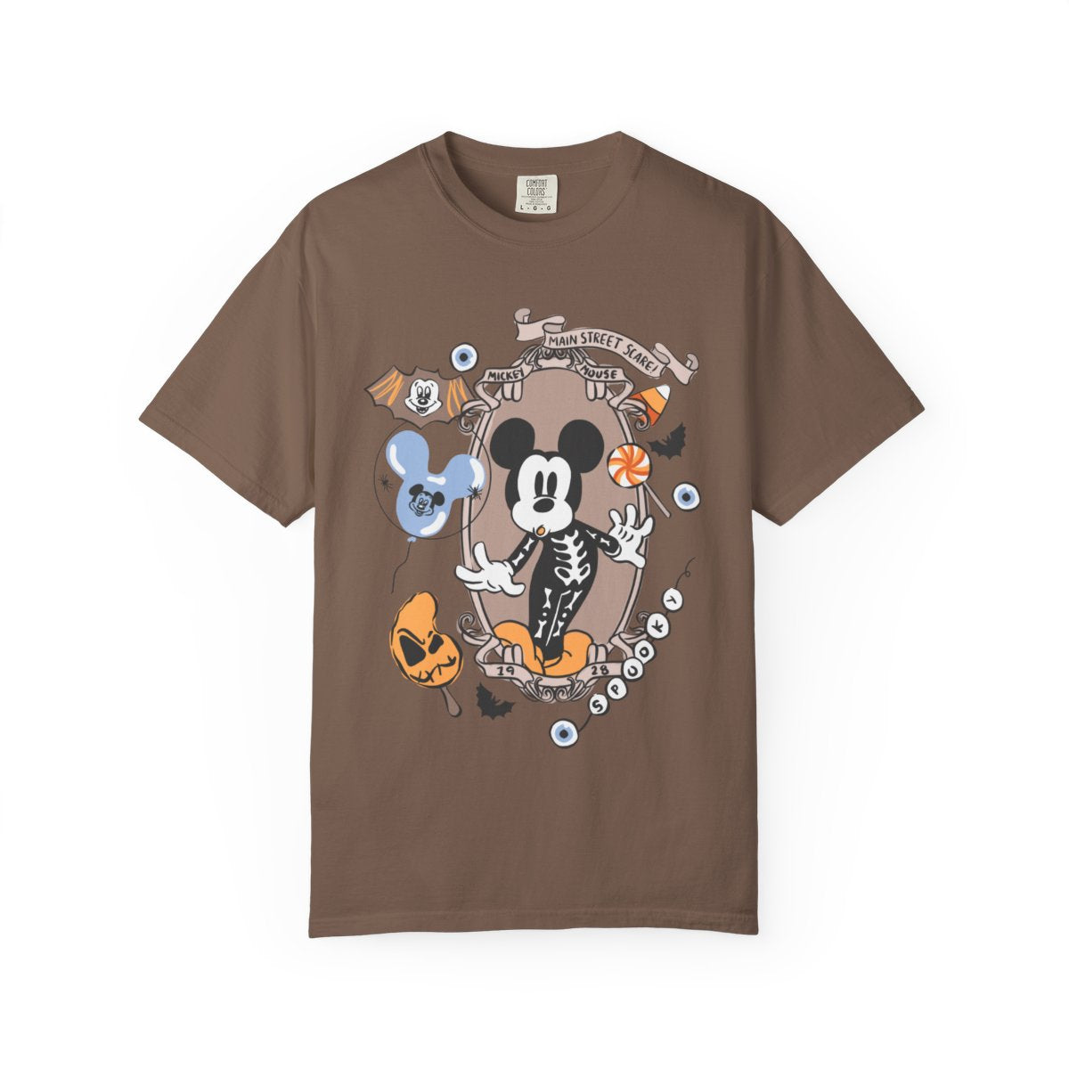 Main Street Skeleton Tee