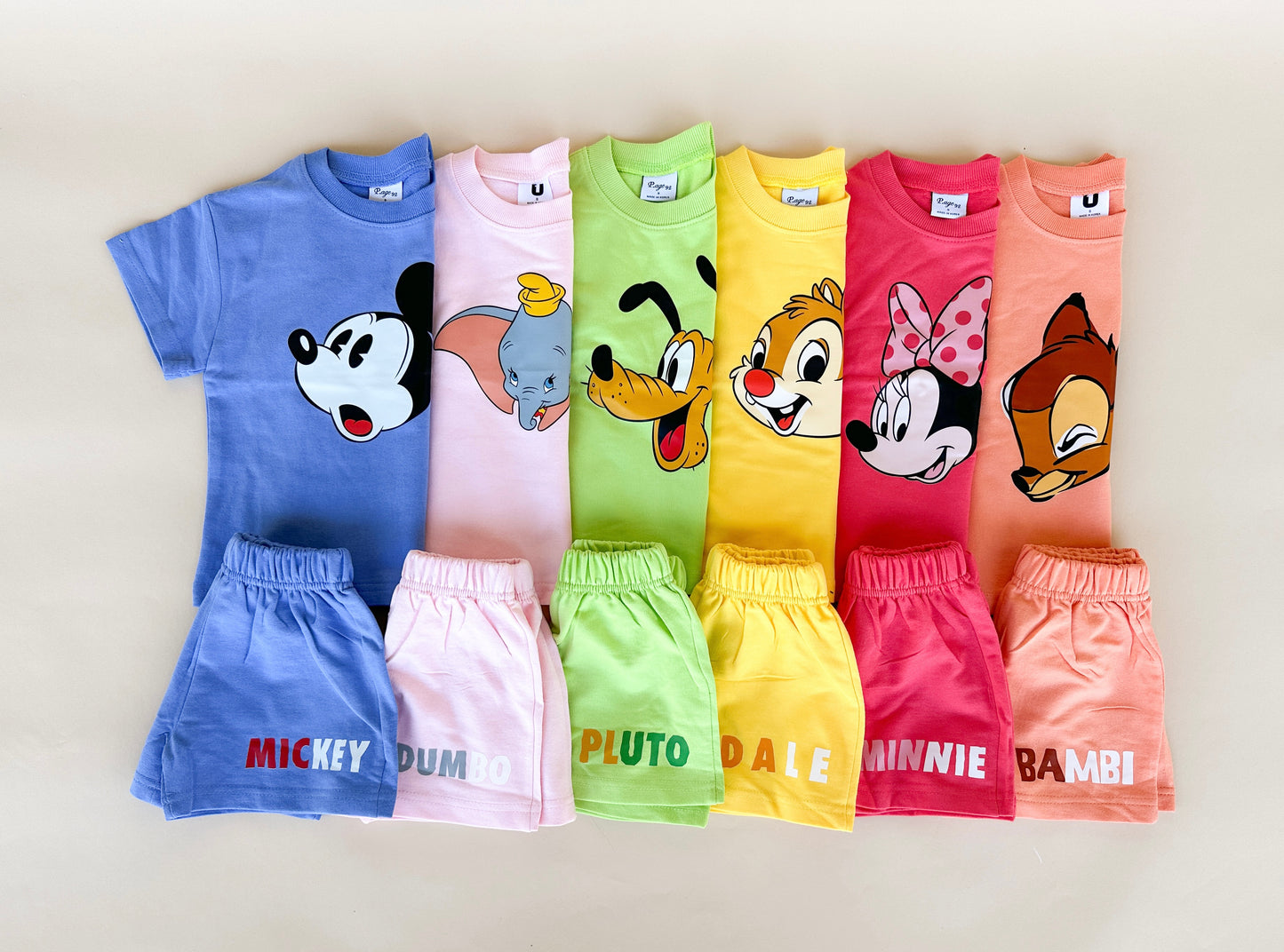 Mickey & Friends Shorts Set