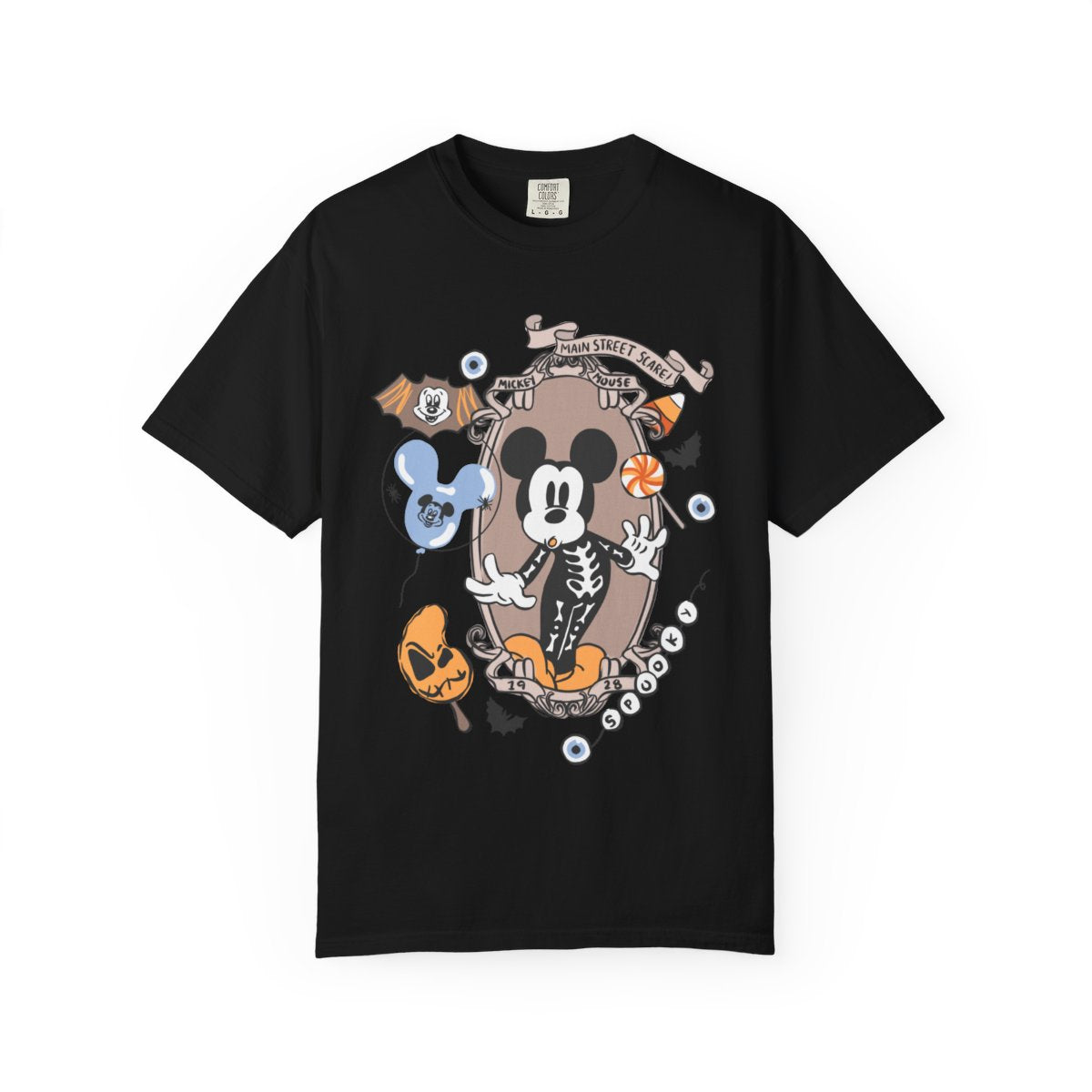 Main Street Skeleton Tee