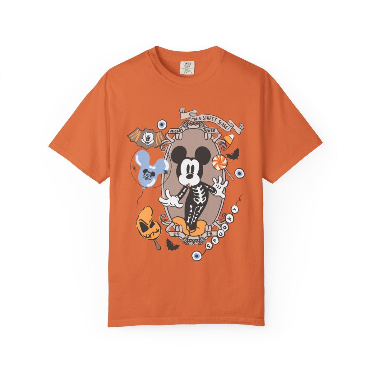 Main Street Skeleton Tee