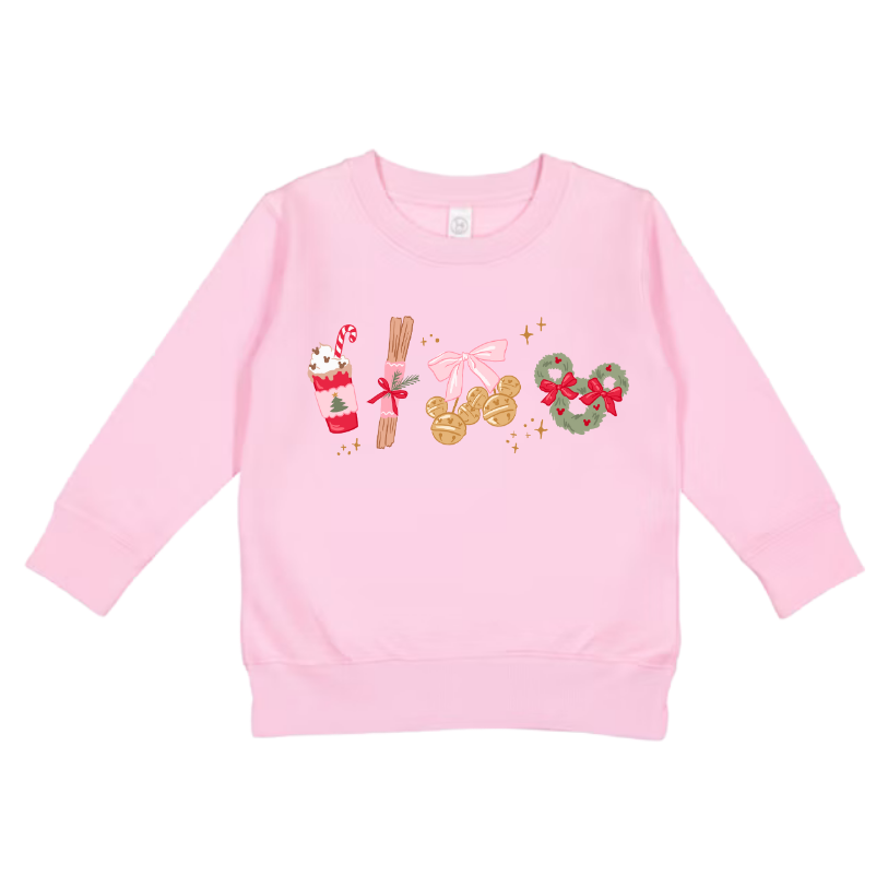 Just a Holiday Girl Sweatshirt