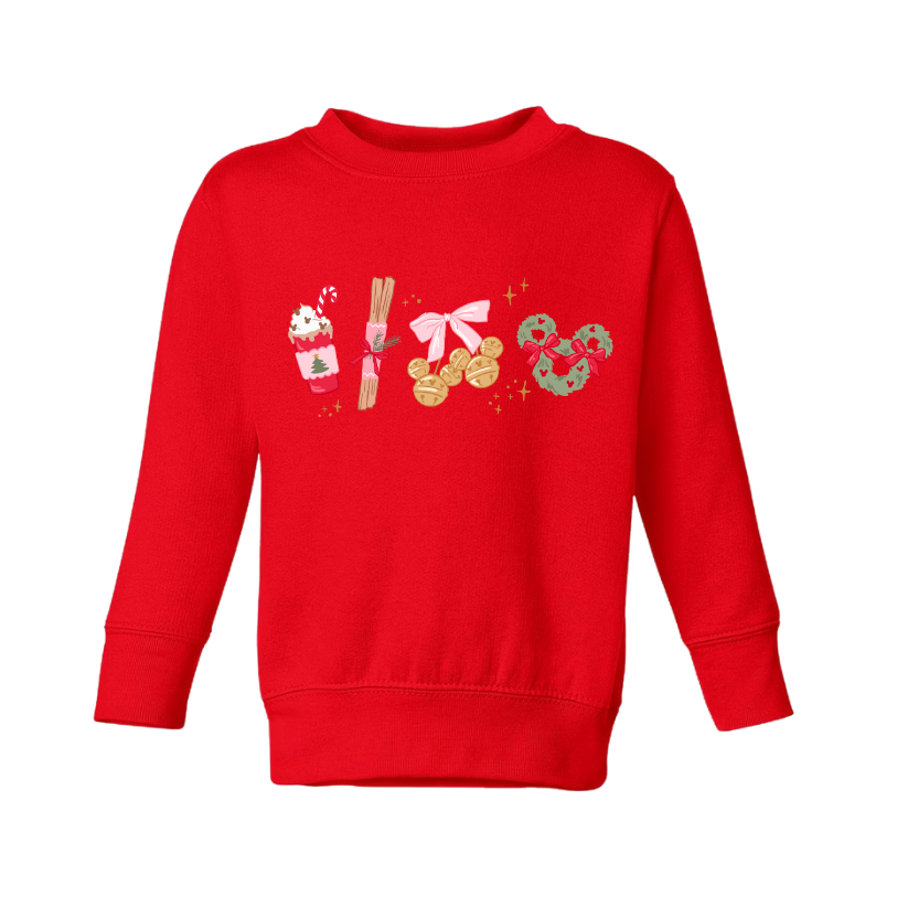 Just a Holiday Girl Sweatshirt