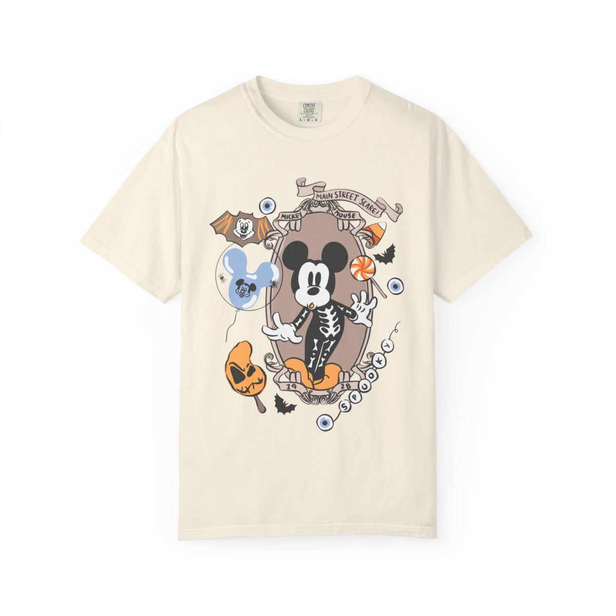 Main Street Skeleton Tee