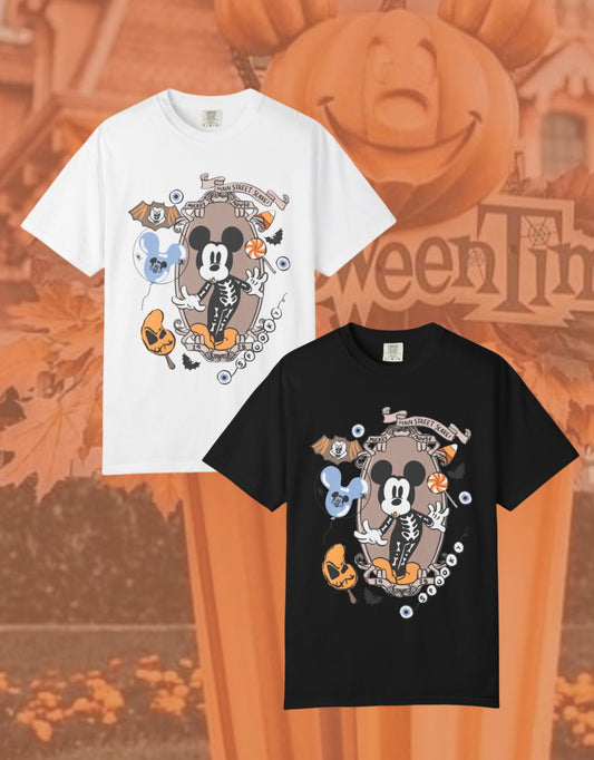 Main Street Skeleton Tee