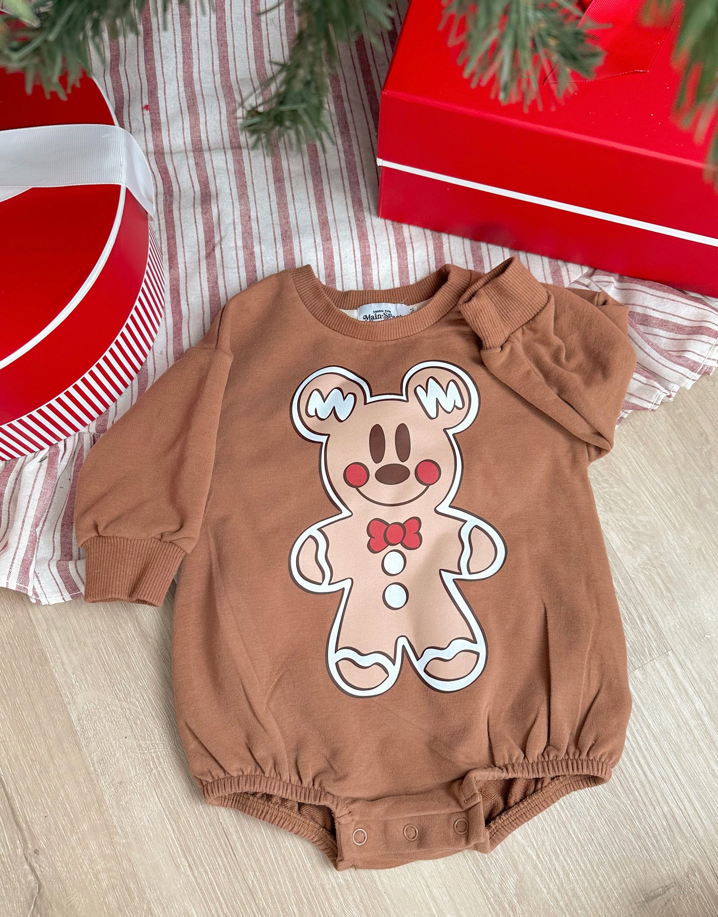 Gingy Mouse Bubble Sweater
