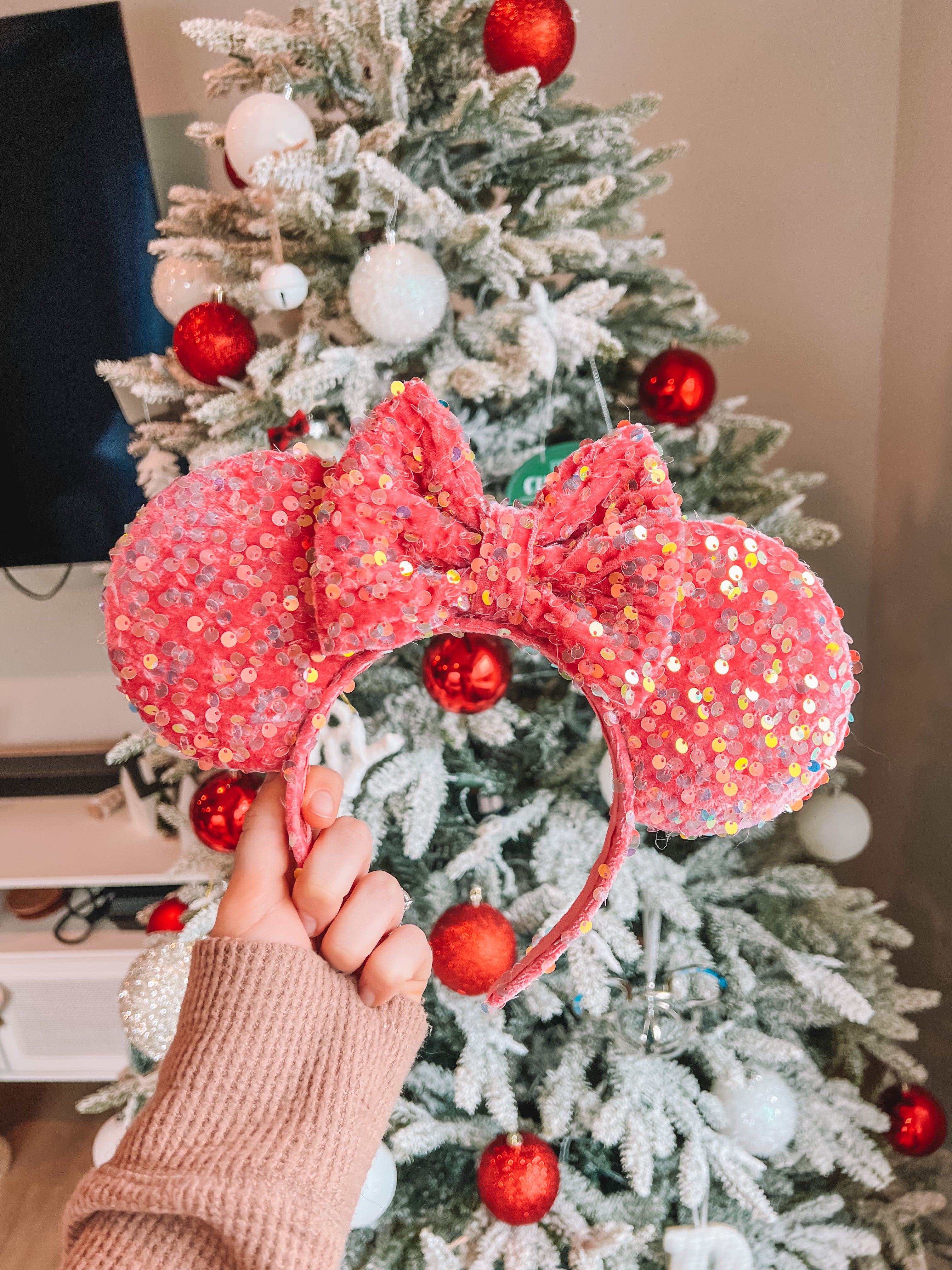 Raspberry Lemonade Iridescent Sequin Mouse Ears! – Soarin Over Main Street