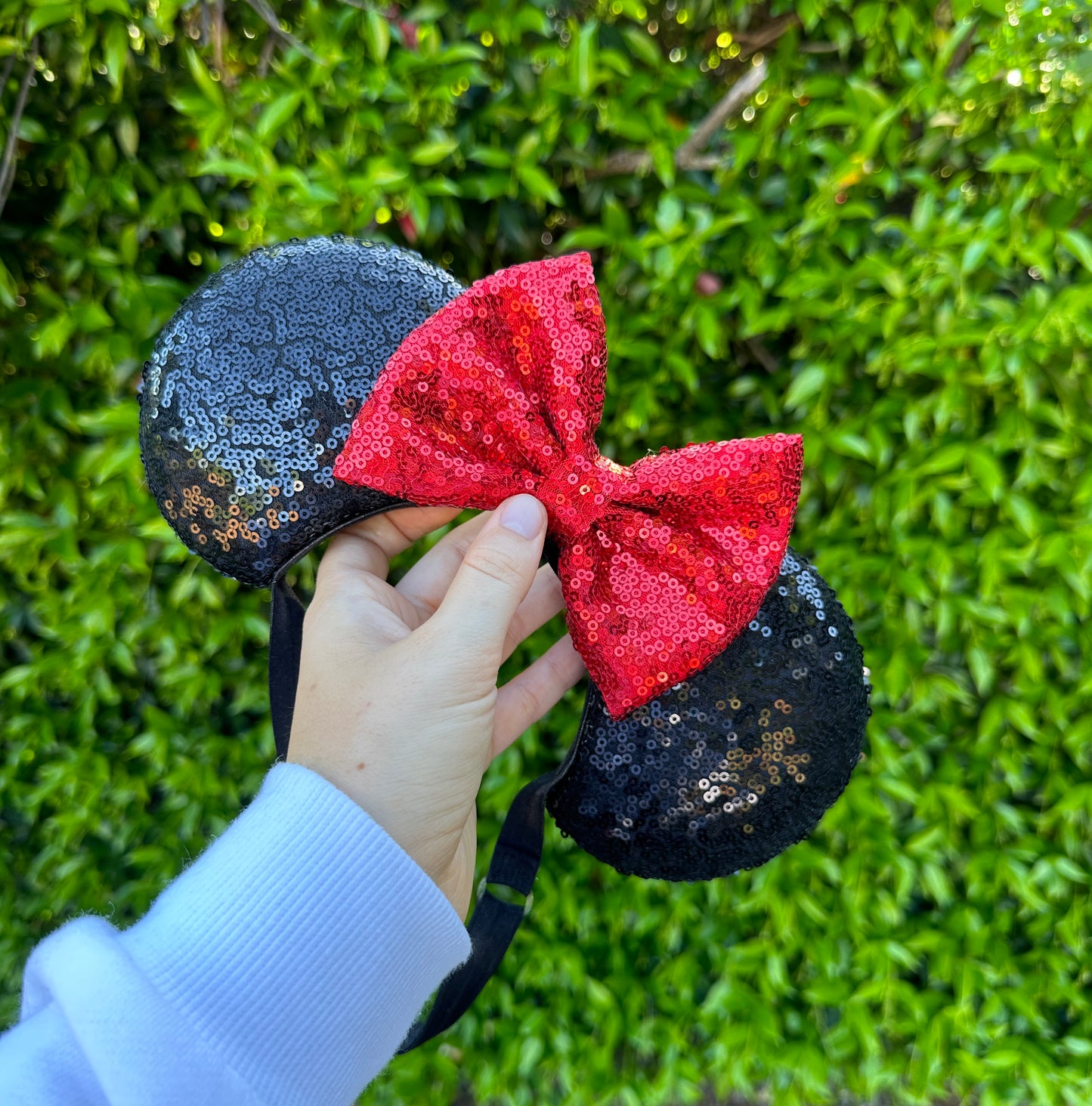 Classic Minnie Sequin Mouse Ears!