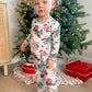 Kids Holiday Toys Pajama Set