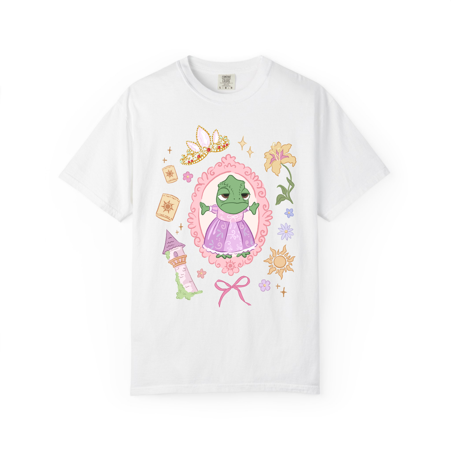Golden Flower Sidekick Tee