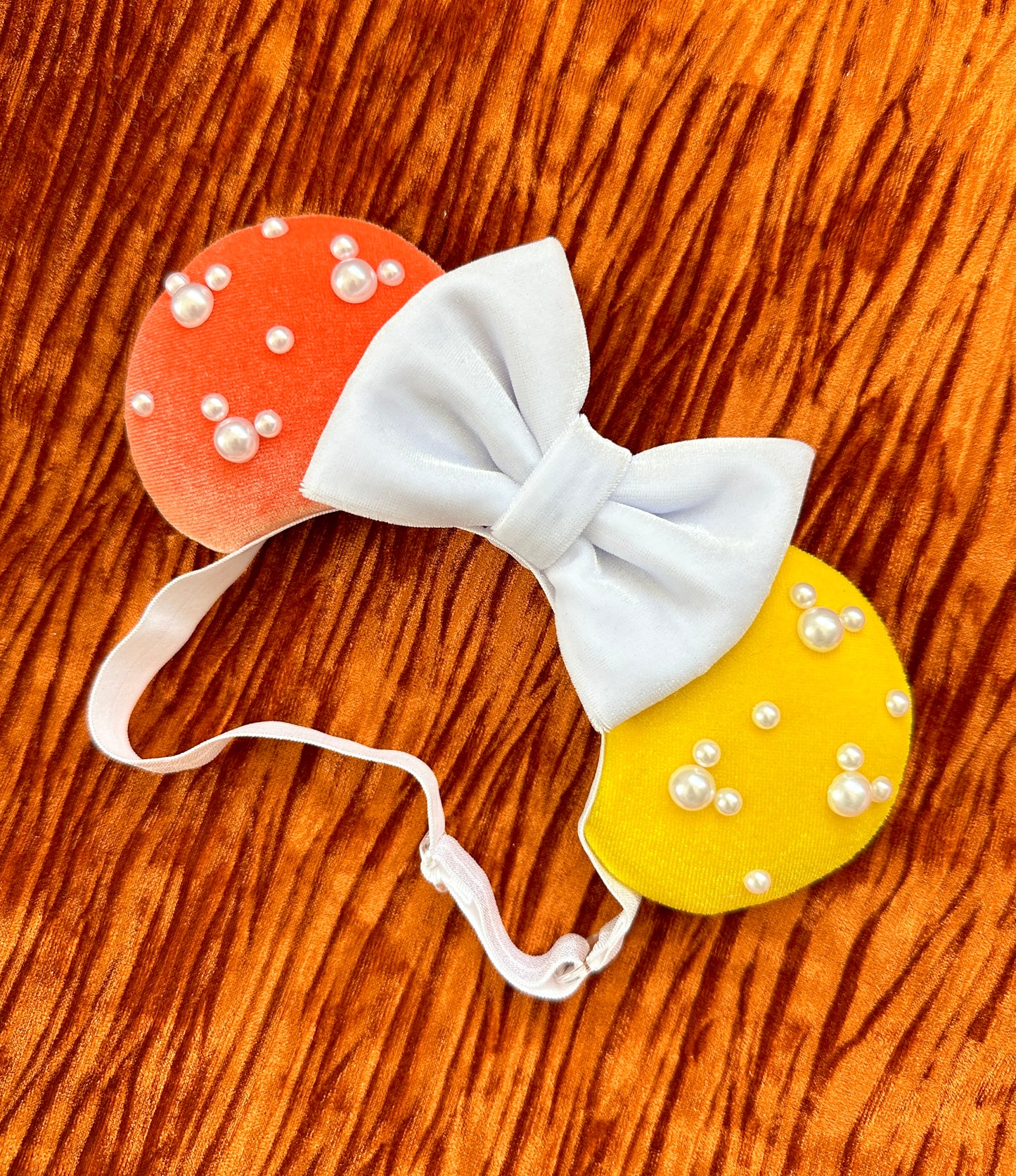 Baby/Child Candy Corn Pearl Mouse Ears!