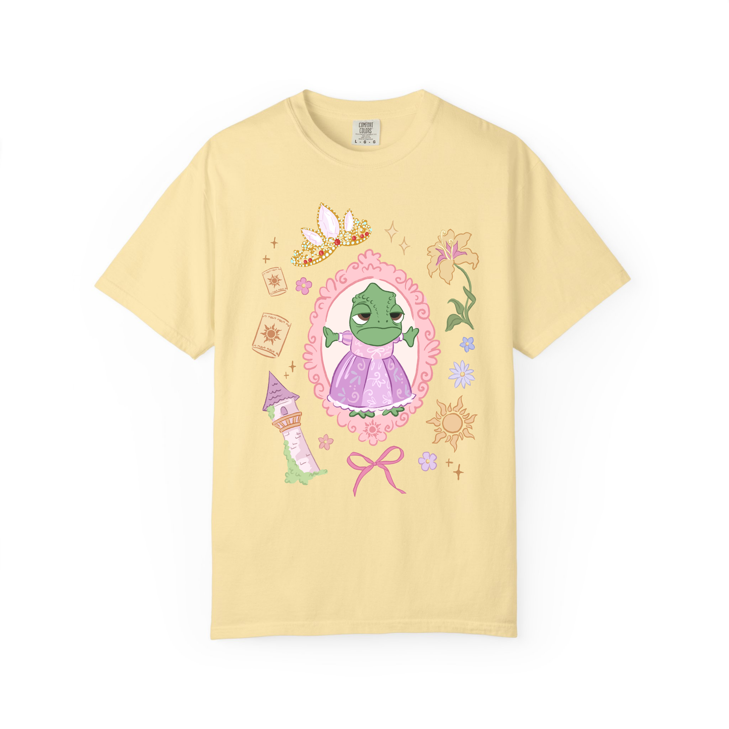 Golden Flower Sidekick Tee