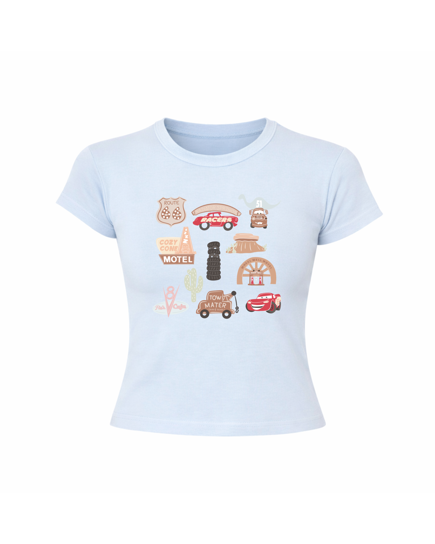 Route 66 Baby Tee