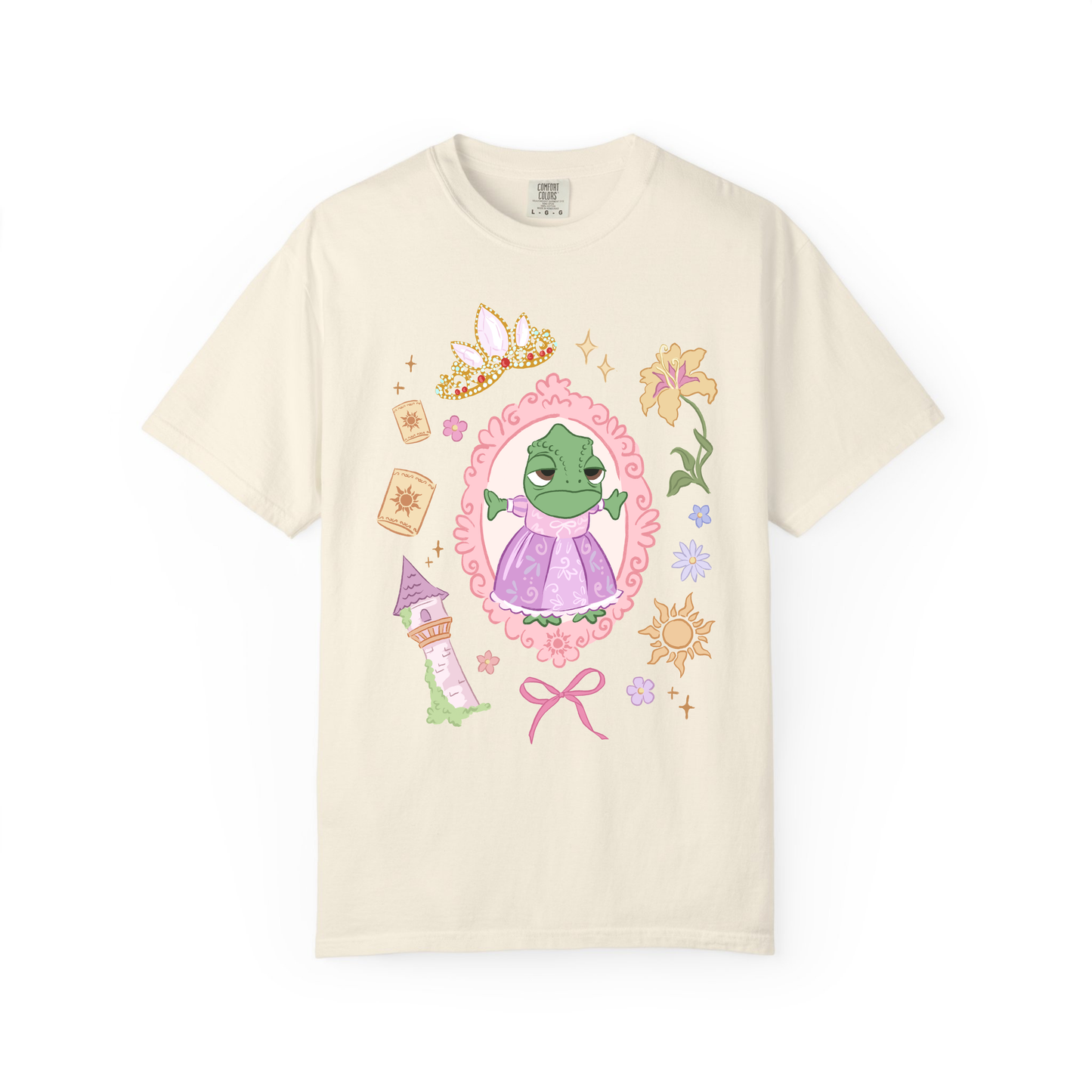 Golden Flower Sidekick Tee