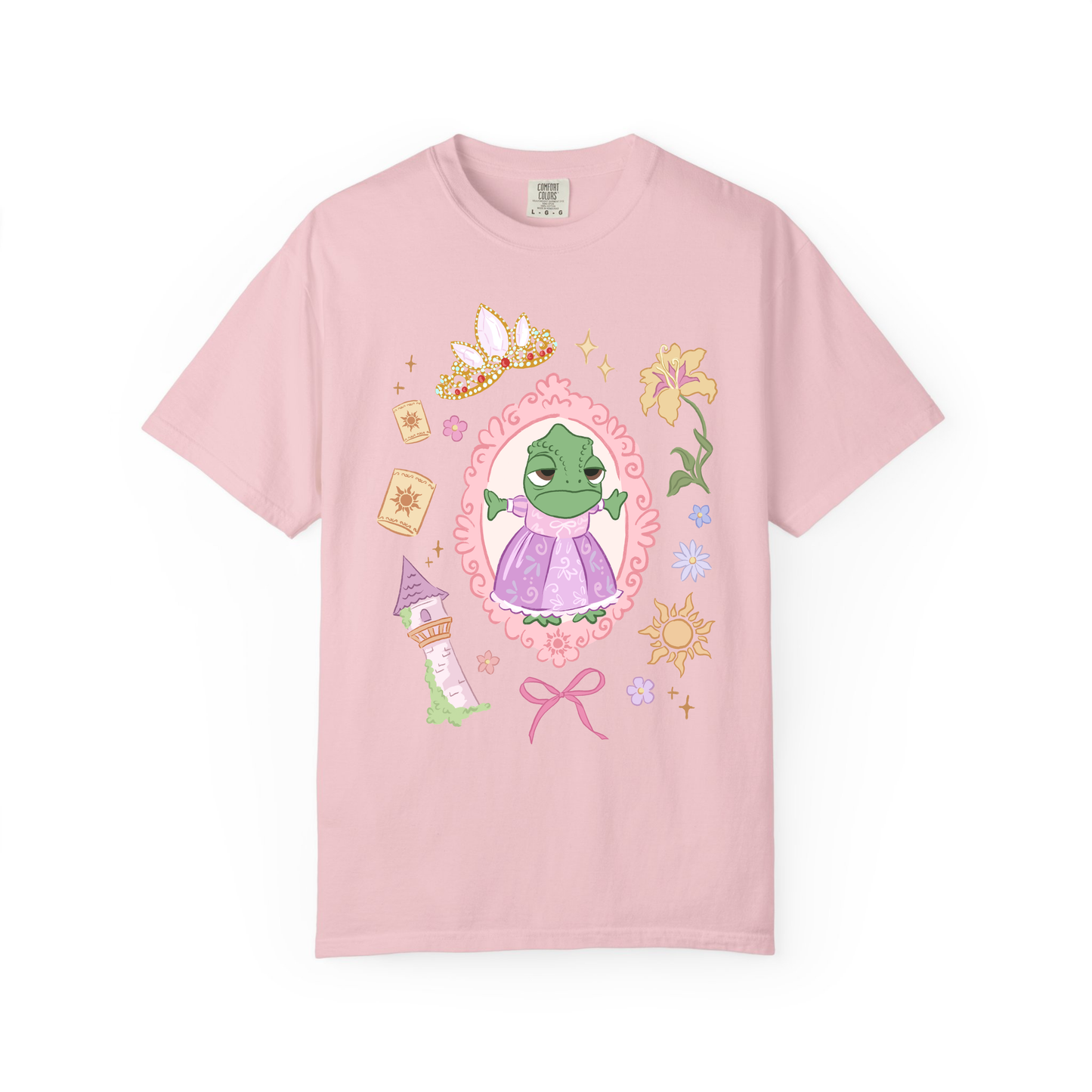 Golden Flower Sidekick Tee