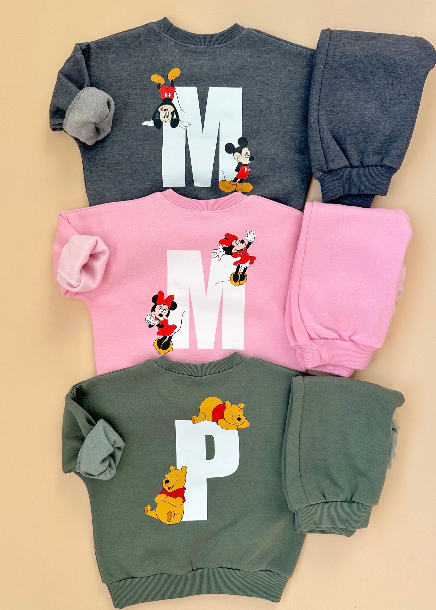 Character Initial Sweat Set