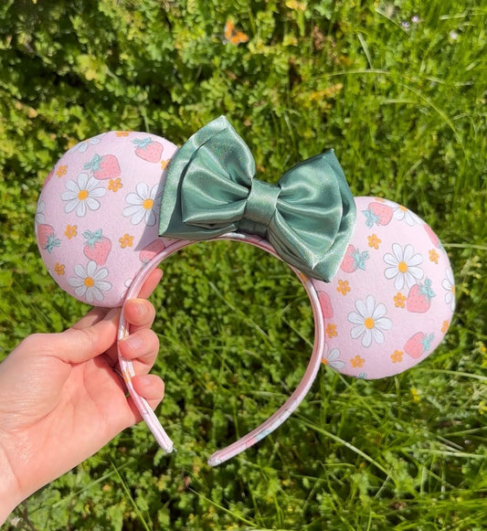 Strawberry Blossom Mouse Ears!
