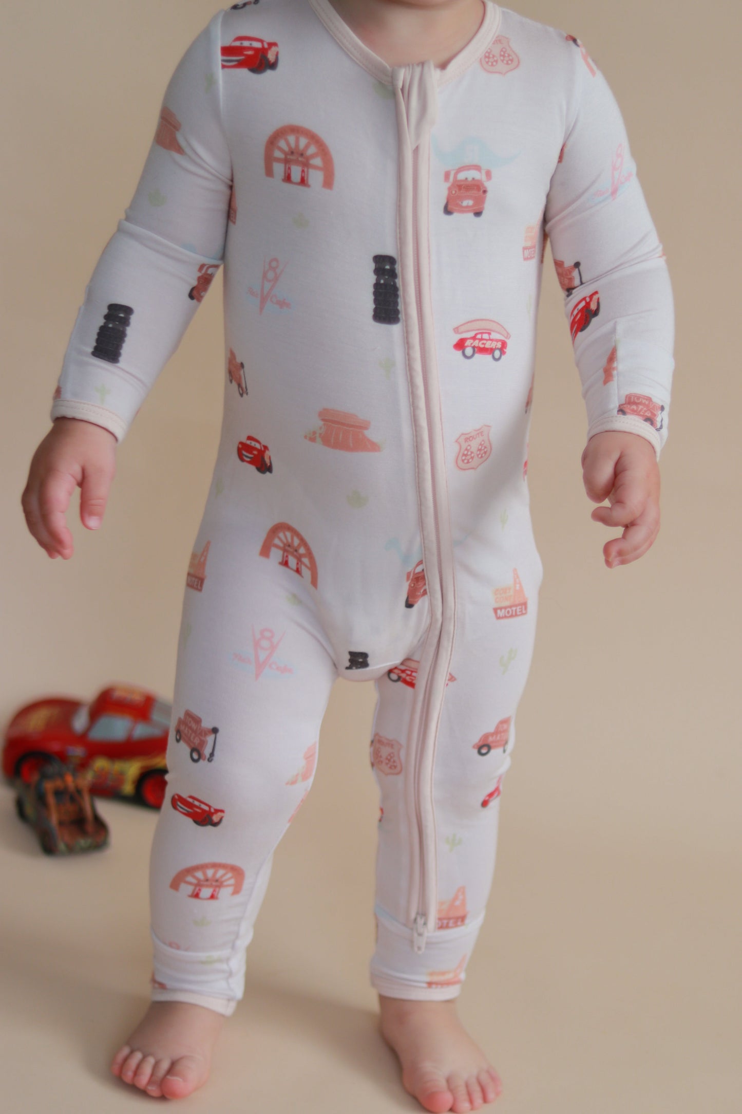 Route 66 Lightweight Zipper Romper