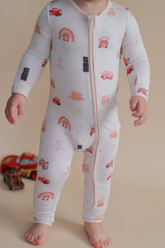 Route 66 Lightweight Zipper Romper