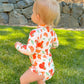 Clementine One Piece Rashguard Swimsuit