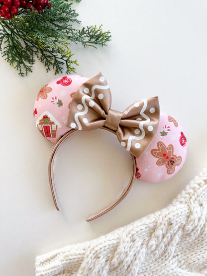 Frosted Gingerbread Mouse Ears!