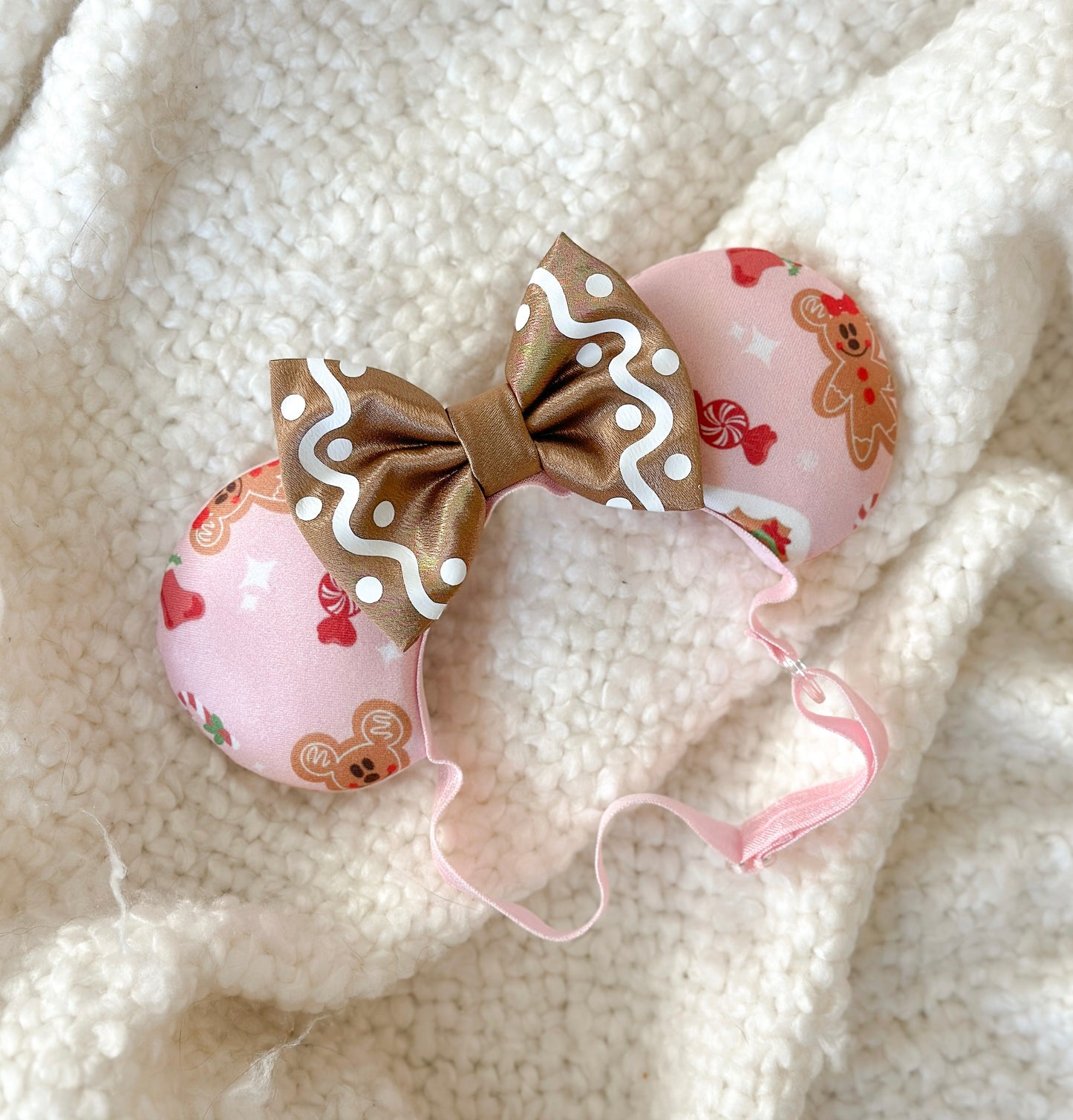 Baby/Child Frosted Gingerbread Mouse Ears!