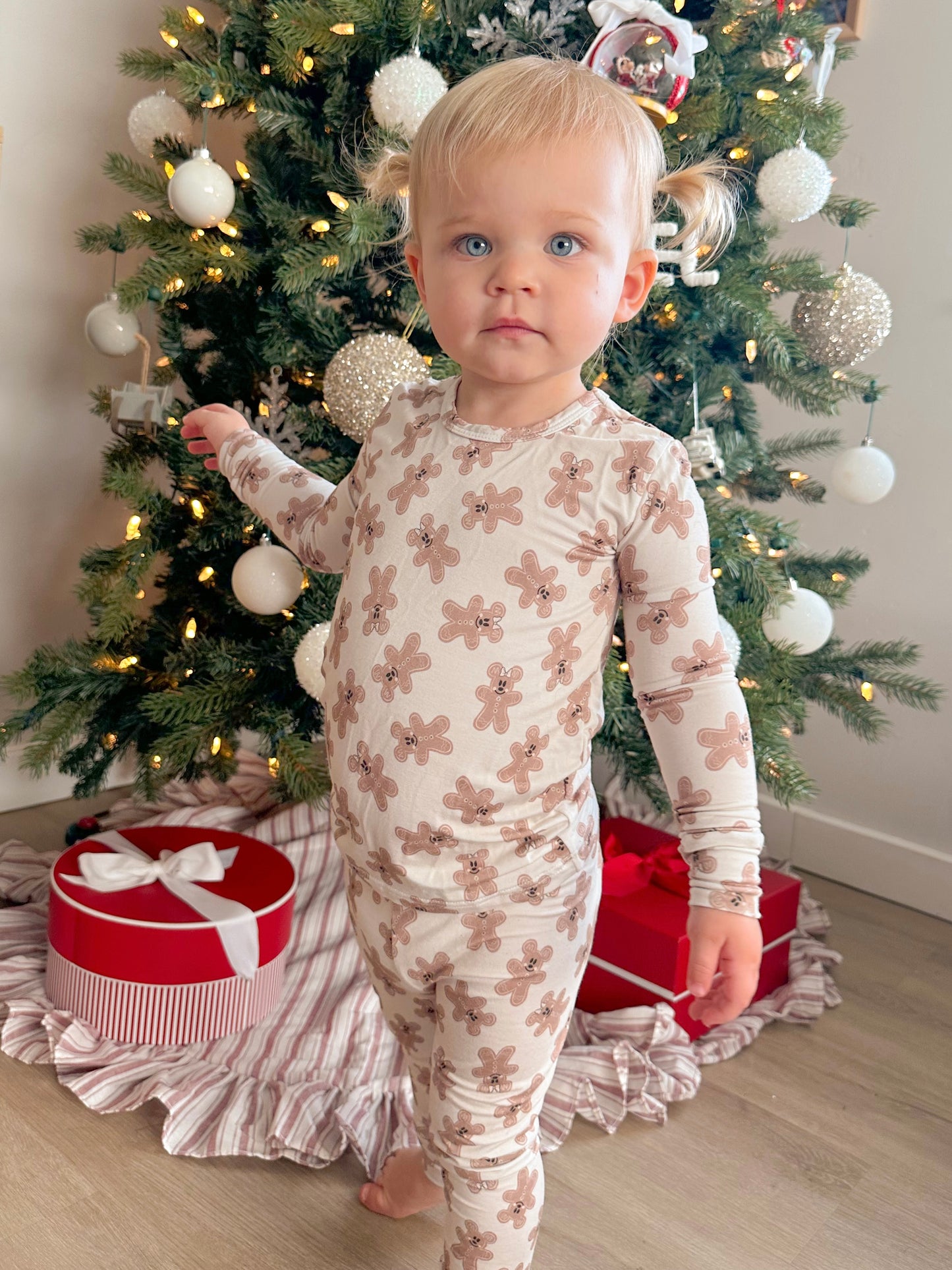 Kids Gingerbread Pajama Set