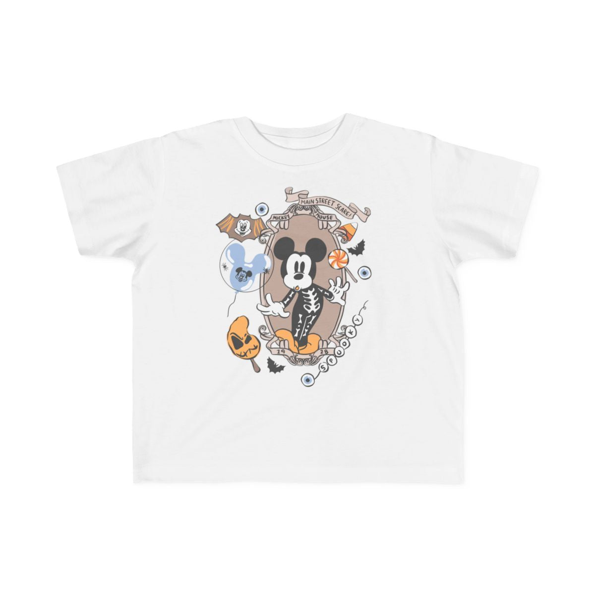 Main Street Skeleton Tee