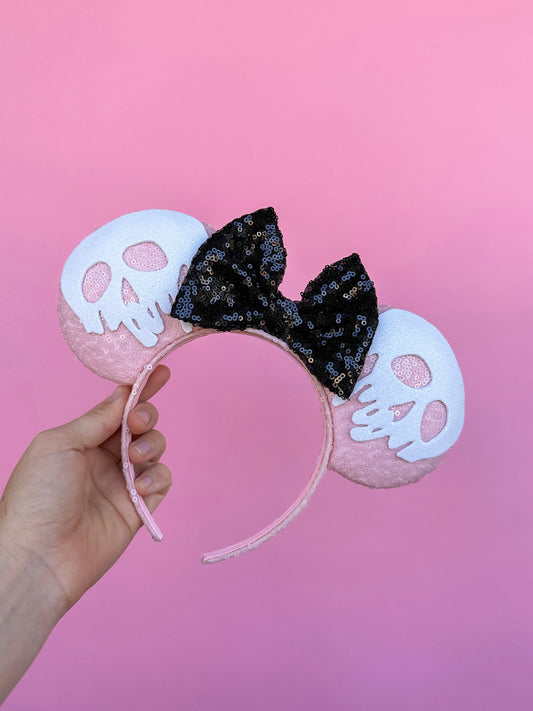 Pink Poison Apple Mouse Ears!