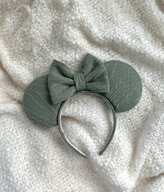 Pine Cardigan Mouse Ears!