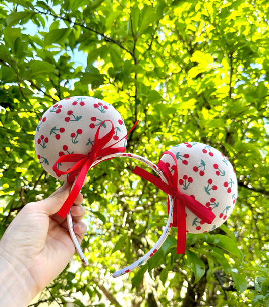 Cherry Pop Mouse Ears!