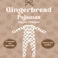 (PRE-ORDER) Gingerbread Zipper Romper