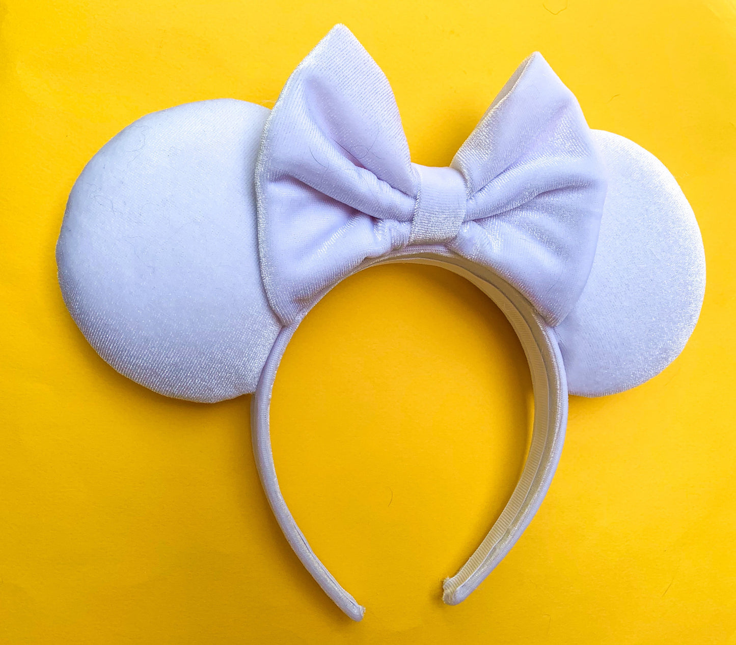 White Velvet Mouse Ears!