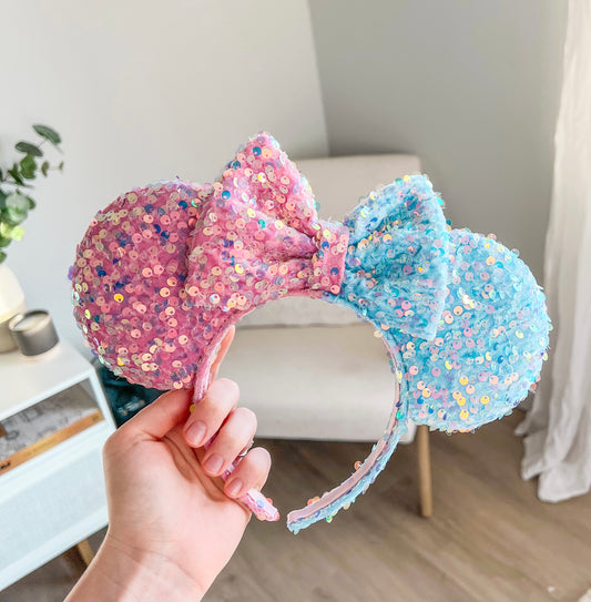 Make it Pink, Make it Blue Sequin Mouse Ears!