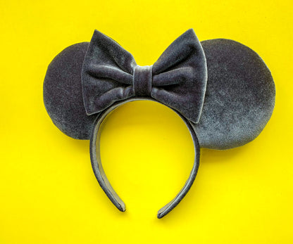 Grey Velvet Mouse Ears!