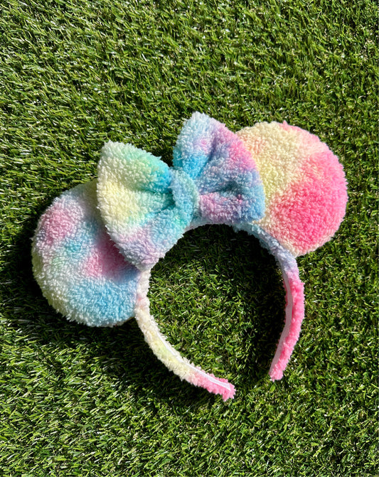 Cozy Rainbow Mouse Ears!