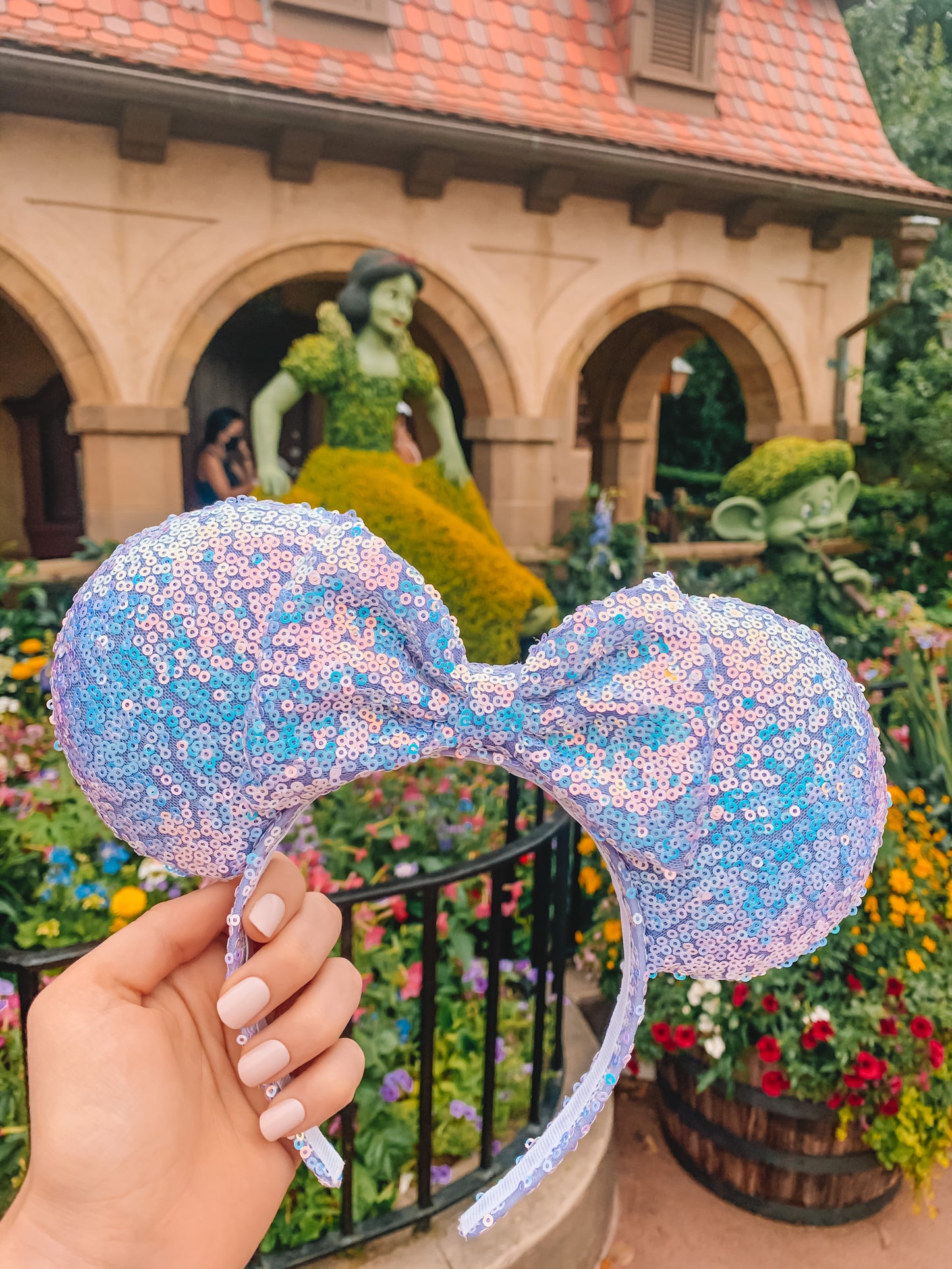 Lavender Iridescent Mouse Ears!
