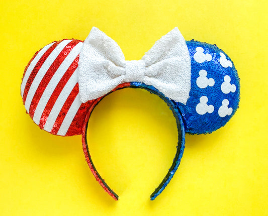 Red, White, and Mick Ears!