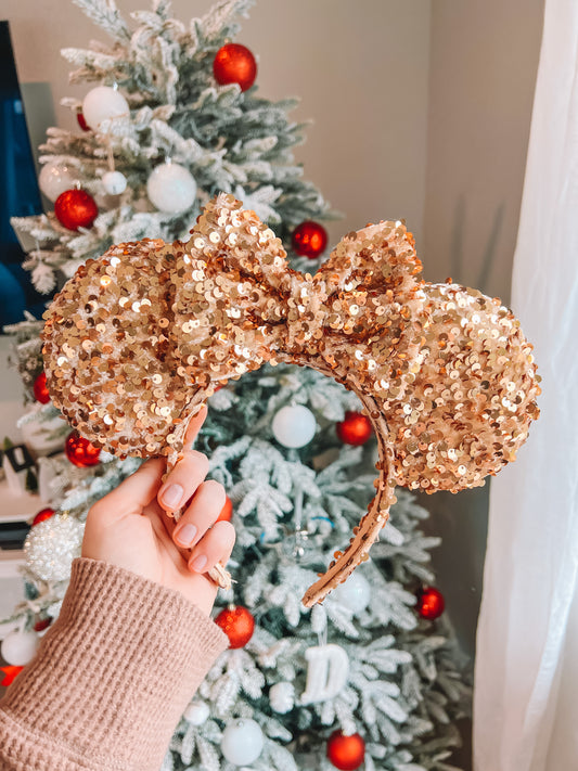 Glitz and Glam Sequin Mouse Ears!
